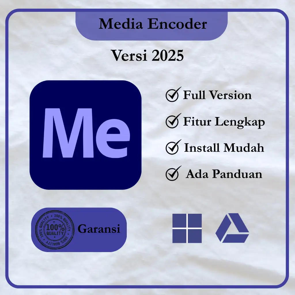 Katalog Adobe Media Encoder 2025