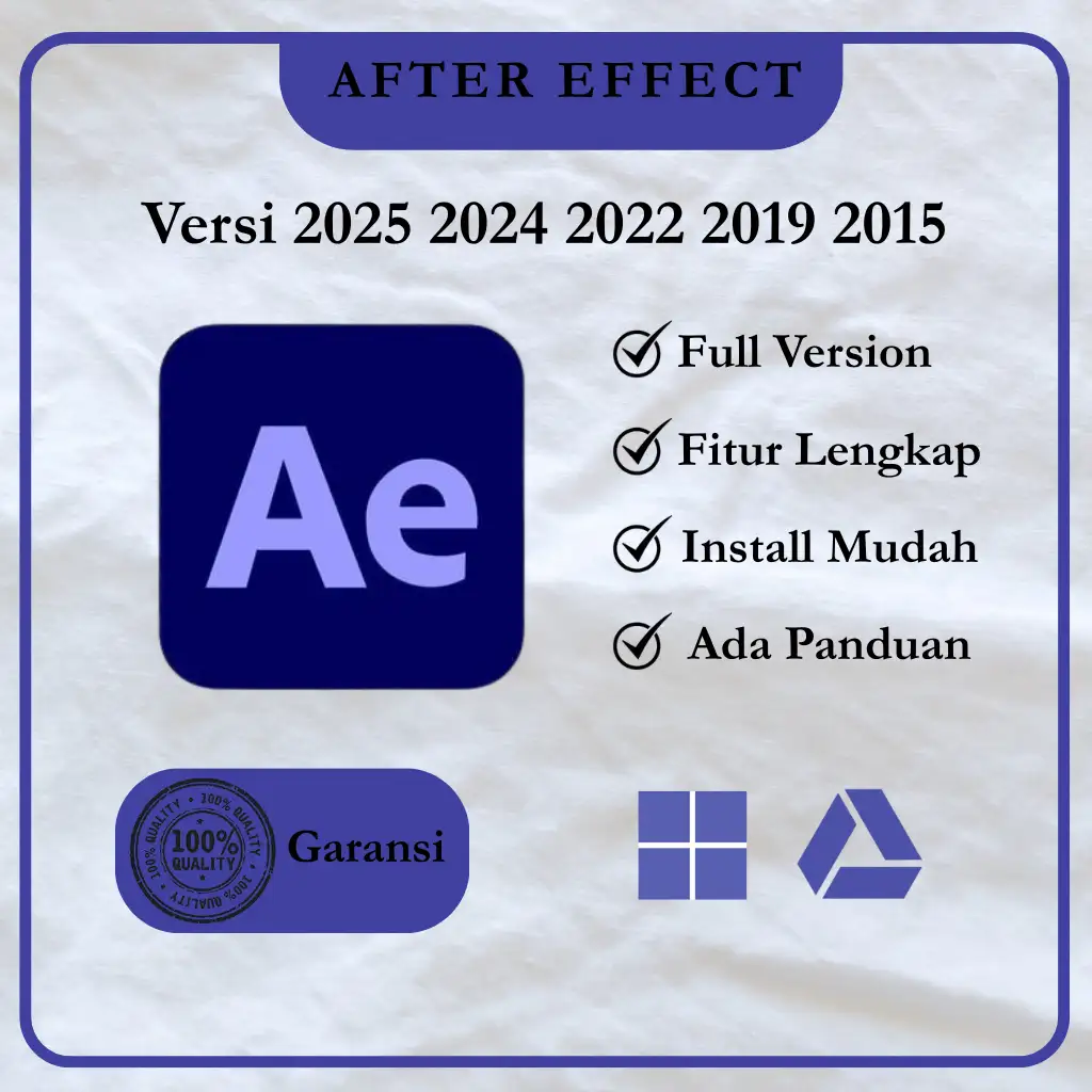 Katalog Adobe After Effects